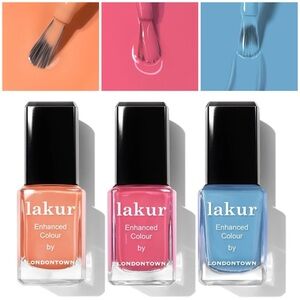 🆕 Londontown KUR Lakur Trio Hotel California Orange Pink Baby Blue